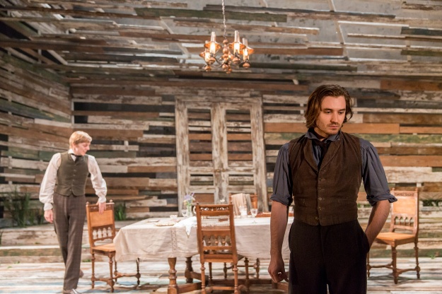 Seth Numrich (Bazarov) in Fathers and Sons. Photo by Johan Persson. (2)